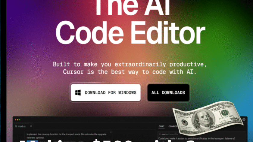 Making Money Cursor AI Code Editor