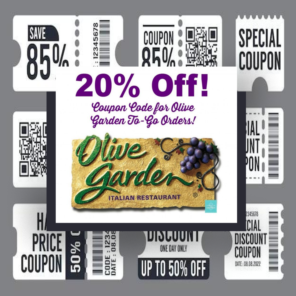 the best olive garden coupon code