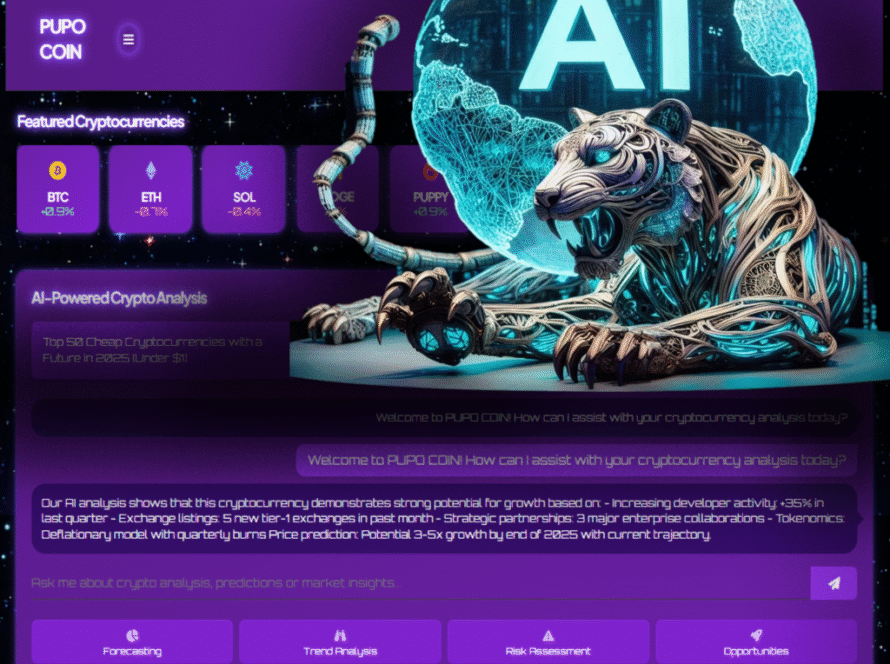 PUPO COIN AI-Powered Crypto Analysis