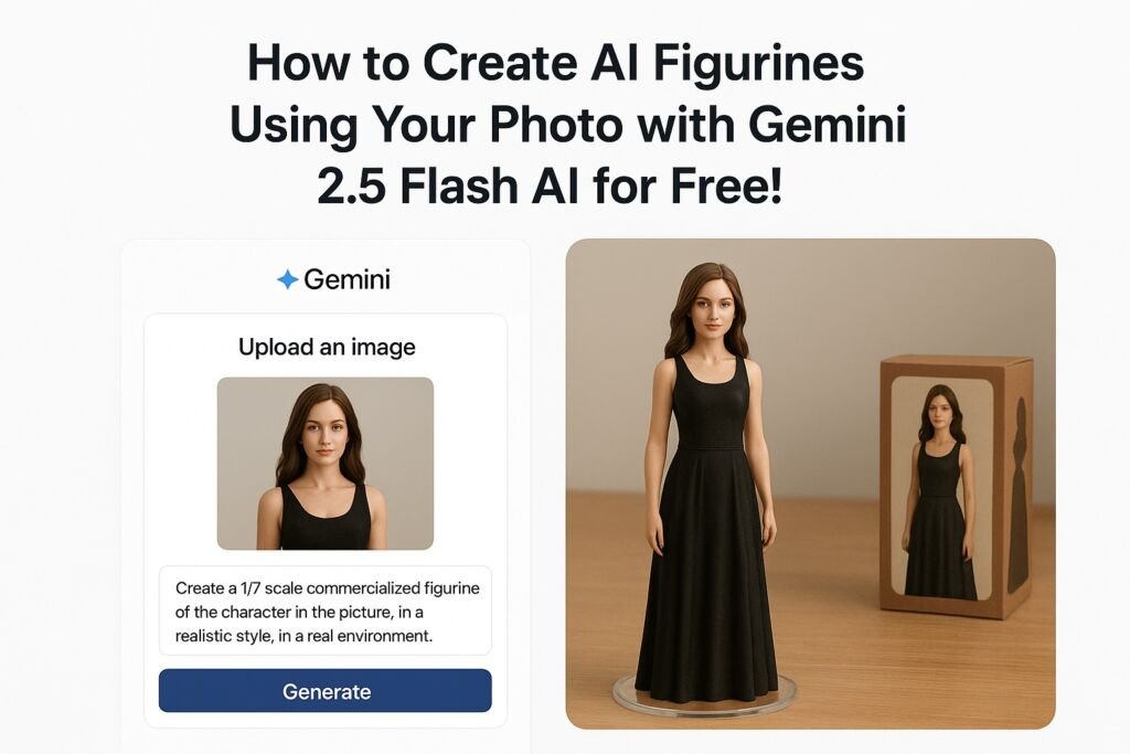 How to Create AI Figurines Using Your Photo with Gemini 2.5 Flash AI for Free!