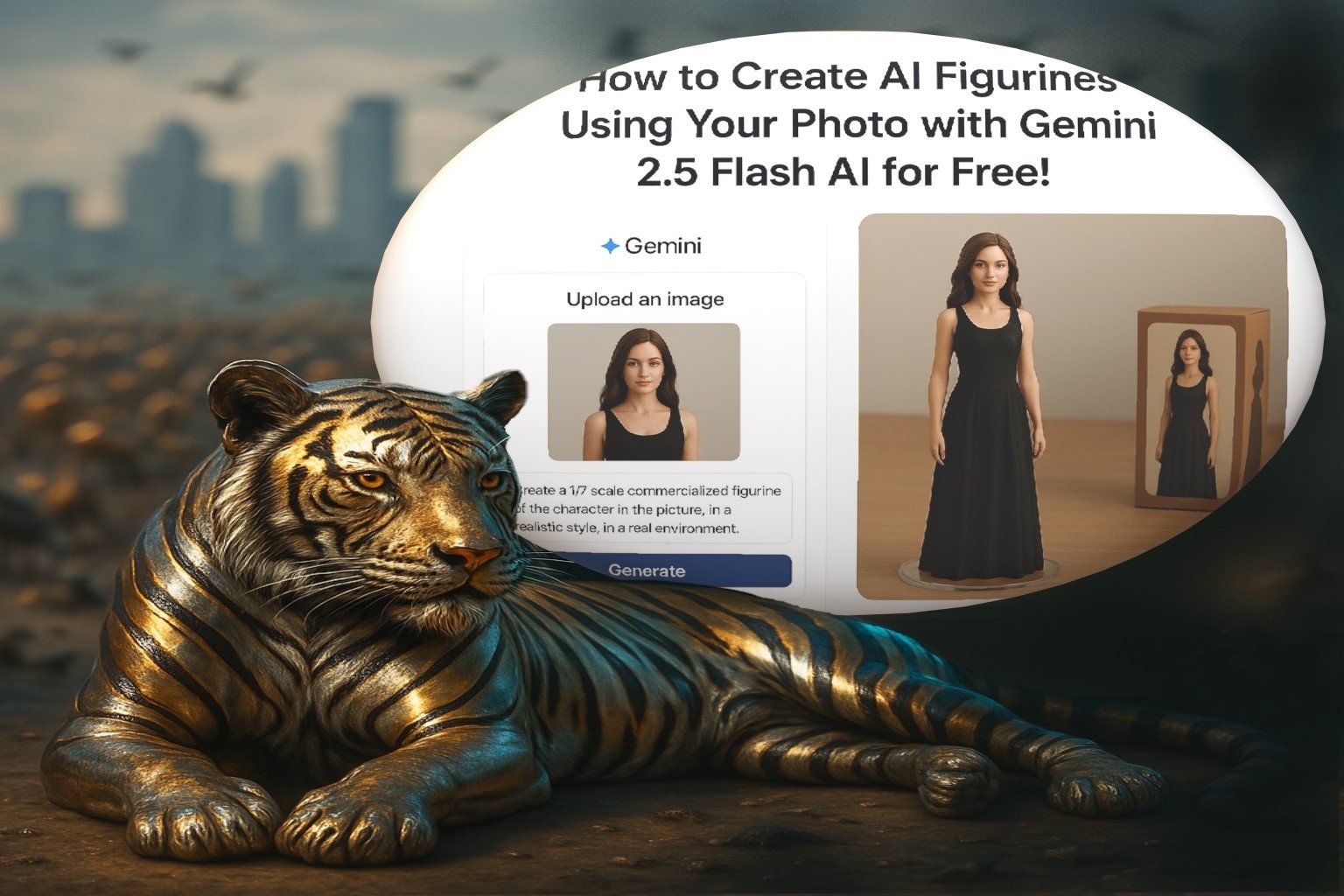 How to Create AI Figurines Using Your Photo Free!