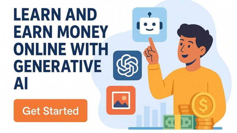 Learn and Earn Money Online with Generative AI (2025 Guide)