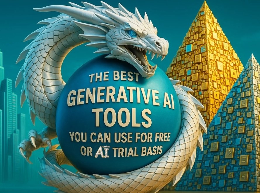 The Best Generative AI Tools You Can Use for Free or on a Trial Basis