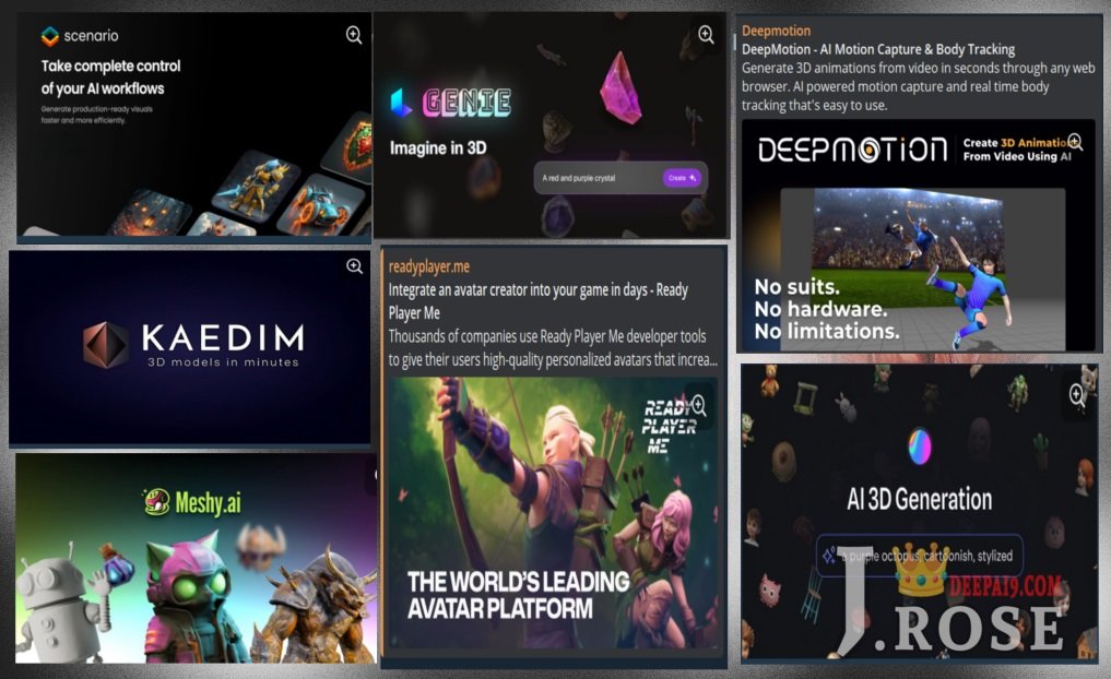 Top 9 Image-to-3D Tools for Game and Animation Design