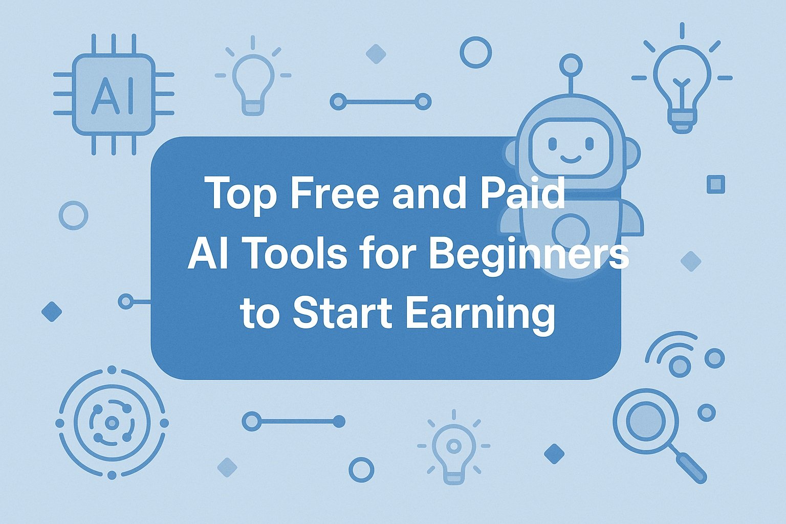 Top Free and Paid AI Tools for Beginners to Start Earning in 2025
