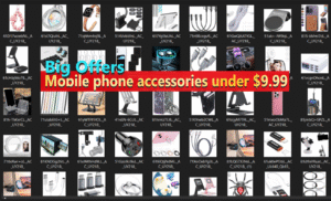 Big Offers Mobile phone accessories under $9.99