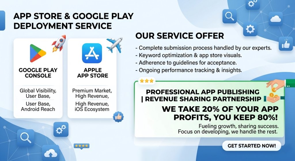 Full-Service App Development and Publishing