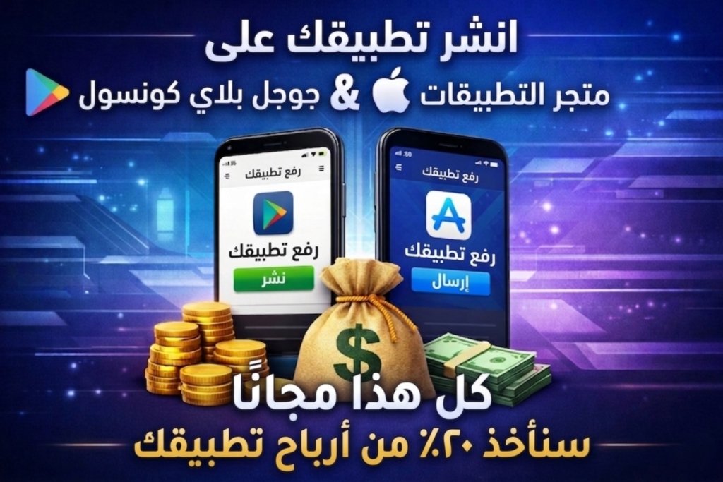 خدمة مجانية متكاملة لتطوير ونشرالتطبيقات 2026