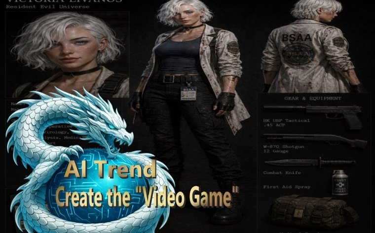 How to create the "Video Game" AI trend