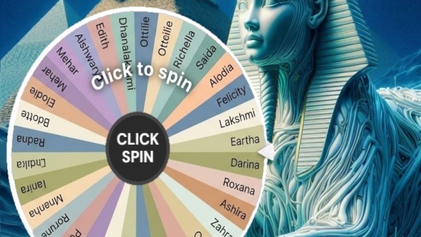 Lucky Names Girls Picker Wheel AI