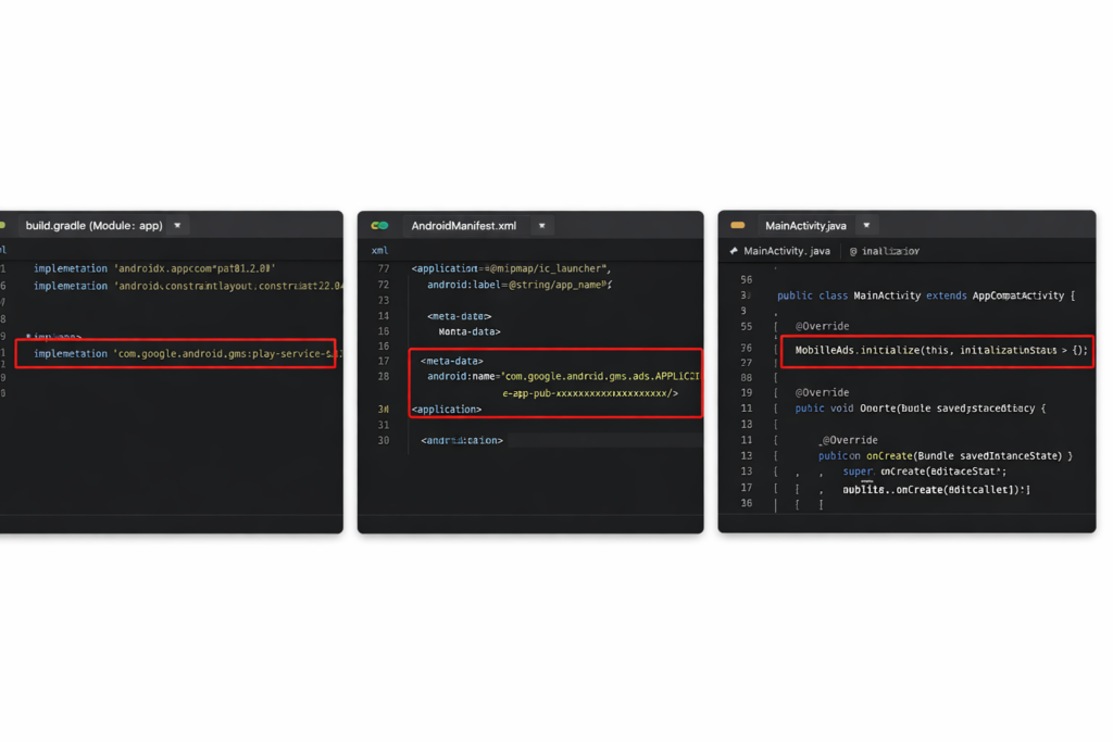 To add Google AdMob ads in Visual Studio Code