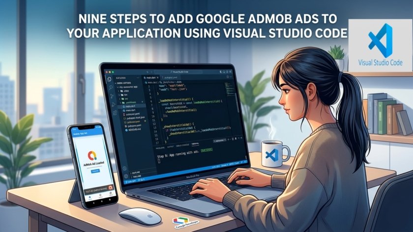 To add Google AdMob ads in Visual Studio Code