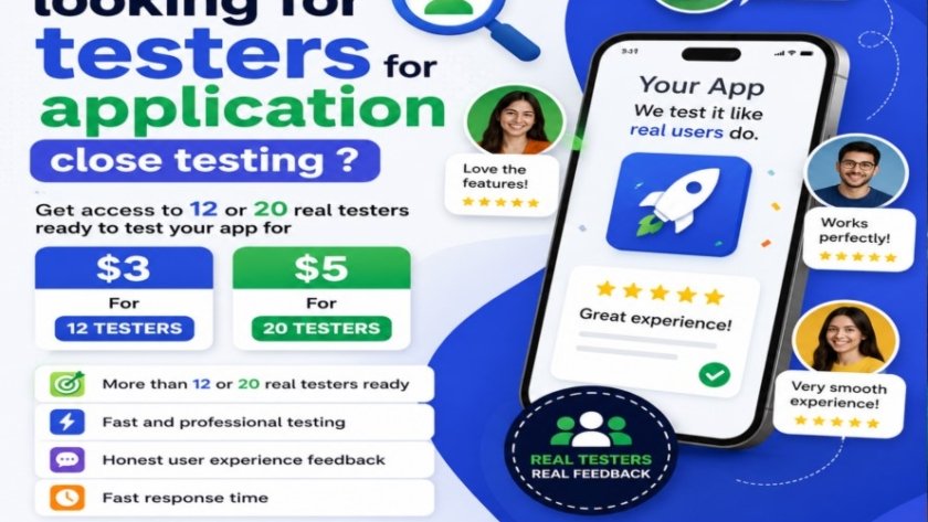Are you looking testers for application close testing ?